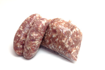 salsiccia e pesto di maiale