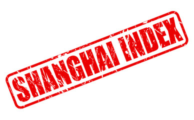 SHANGHAI INDEX red stamp text