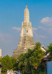 Wat Arun Tempel in Bangkok Thailand © wsf-f