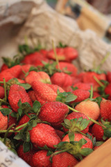 tasty fresh strawberry fruit