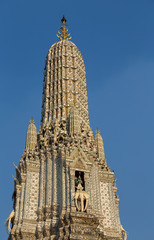 Wat Arun Tempel in Bangkok Thailand © wsf-f