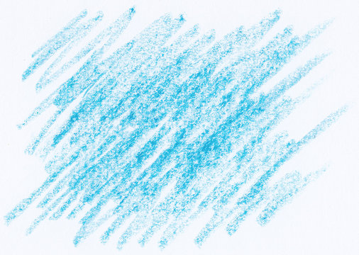 crayon drawings textures background in blue color