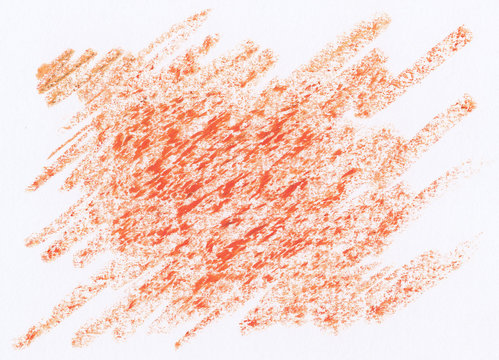 crayon drawings textures background in red color
