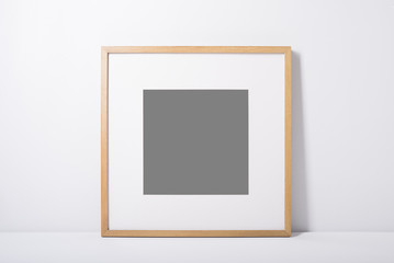 Picture frame on desk