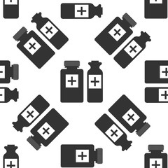 Medical bottles icon