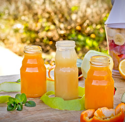 Multivitamin fruit juices - mix of fruit juices