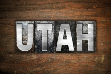 Utah Concept Metal Letterpress Type