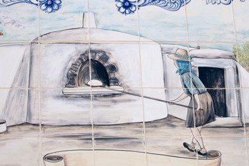 Azulejo painting