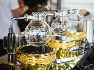 Syphon coffee maker