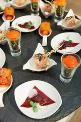 Various snacks