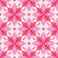 Spring Floral Seamless Vector Pattern 12