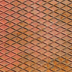 rusted steel plate background