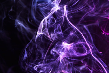 Purple smoke