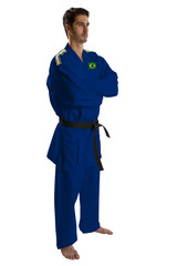Judo fighter from Brazilian country.
