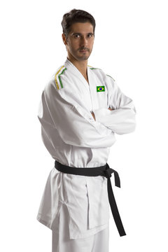 Judo fighter from Brazilian country.