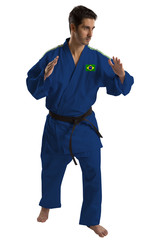Judo fighter from Brazilian country.