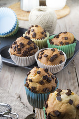 Just Baked Chocolate Muffins