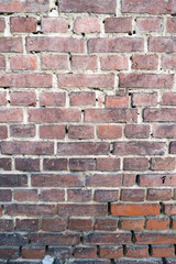 brick wall / old brick wall background