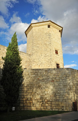 Fototapeta na wymiar Lucena, Torre en la que estuvo preso el rey Boabdil de Granada, Castillo del Moral, Andalucía, España