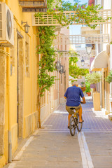 Traditional buildings in Chania, Crete
