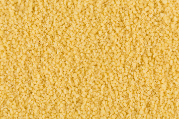 Couscous as background texture
