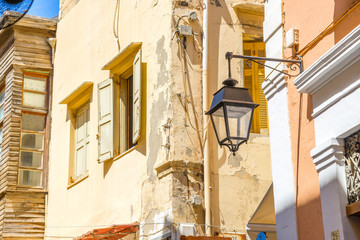 Traditional buildings in Chania, Crete