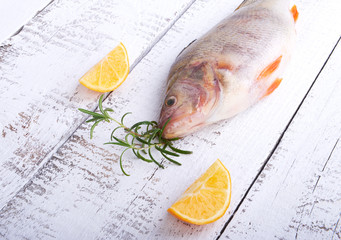 Baked chocolate muffins cakes on a plate on white