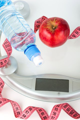 Fitness equipment and healthy nutrition