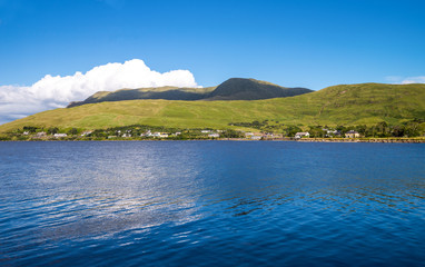 Ireland, Calway county, Connemara area, the Leenane lake