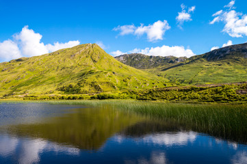 Ireland, Calway county, Connemara area, the Leenane lake