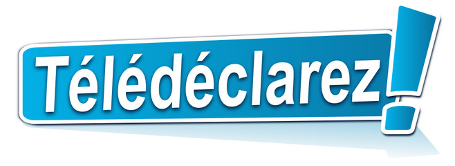 télédéclarez sur étiquette bleue