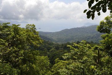 View of mountains