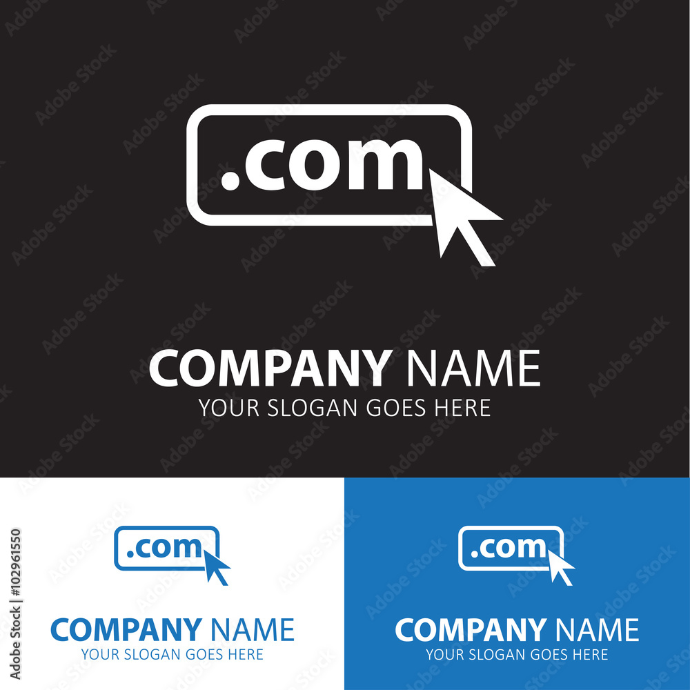 Poster domain com icon