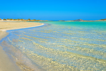 Elafonisi, one of the most famous beaches in the world, Crete, G