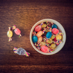  Candies in a bowl