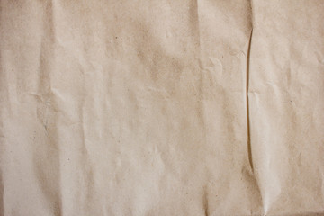 Paper texture. Brown paper sheet.