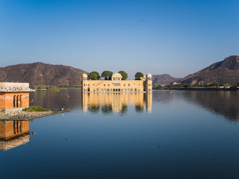 the water palace in jaipur, india