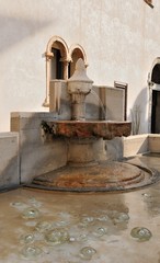 Wasserbrunnen in Castelvecchio in Verona