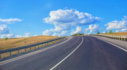 Obraz premium road and sky