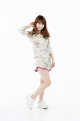 Naklejka premium 20代女性