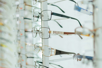 Large selection of glasses