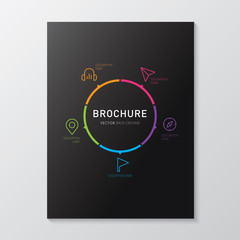 abstract brochure design