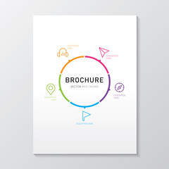 abstract brochure design