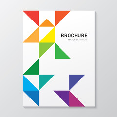 abstract brochure design
