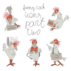 Иконки про петушка. Часть вторая.
