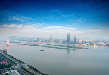 Fototapeta na wymiar Panoramic picture of China nanchang