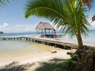 Beach in bocas del toro