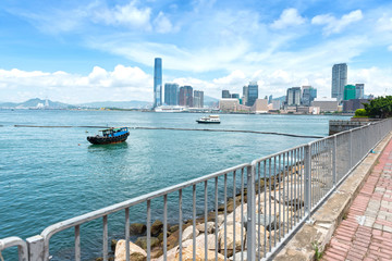Hong Kong harbour