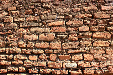 Abstract pattern background. Old bricks wall.