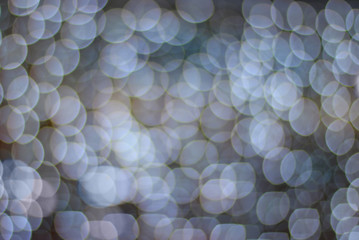 Abstract gray background with bokeh